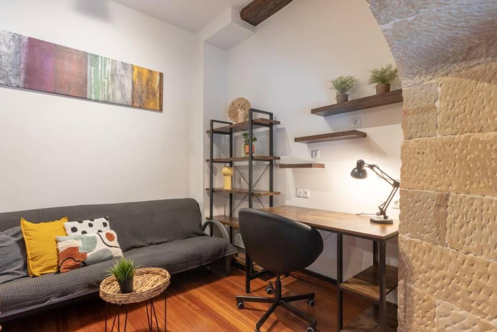 Precioso Apartamento En Antiguo Palacio Bilbao Kültér fotó