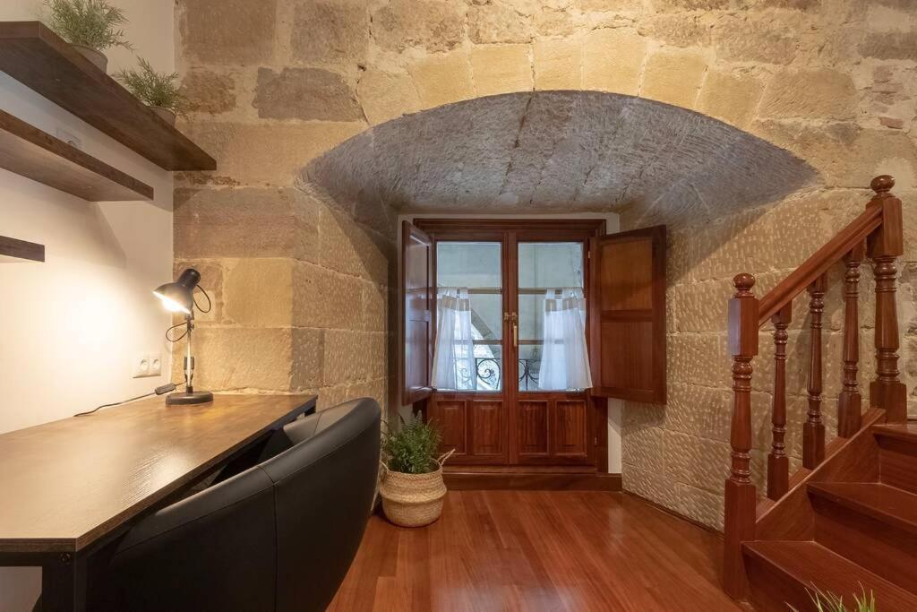 Precioso Apartamento En Antiguo Palacio Bilbao Kültér fotó